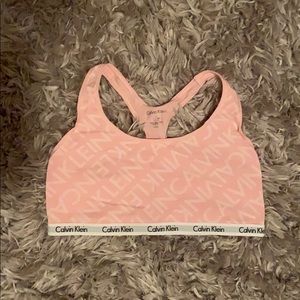 Calvin Klein sports bra
